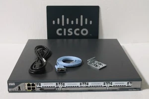 Cisco 2801 Router IOS 15.1(4)M CME 8.6 CCENT CCNA CCVP CCIE CCSP LAB 256D/256F - Picture 1 of 4