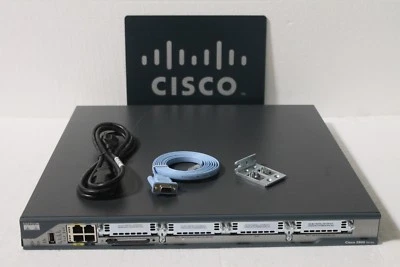 Router Cisco 2801 IOS 15.1(4)M CME 8.6 CCENT CCNA CCVP CCIE CCSP LAB 256D/256F Foto 1 de 4