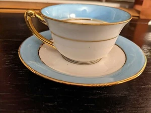 Tazza e piattino porcellana Lourioux Foecy Demitasse - Foto 1 di 6