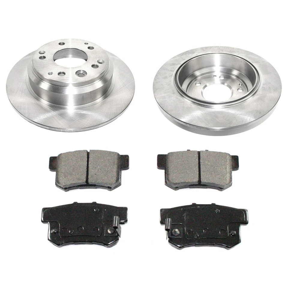 Rotor & Brake Pad Kit for Acura Legend 1991 1992 1993 1994 1995 3.2L V6 - Image 1 of 1