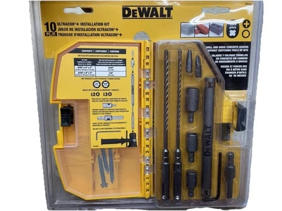 DW5366 Ultracon SDS+ Masonry Bit Kit. Use For Tapcon Style Anchors US Seller - Image 1 of 3