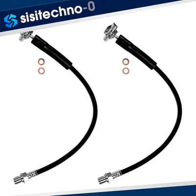 Brake Hydraulic Hose Front Sunsong for 1968 Chevrolet K20 Suburban 5.3L - Image 1 of 2