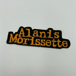 Alanis Morissette Aufnäher, Alanis Morissette Bügelbild bestickt Band Patch - Bild 1 von 4