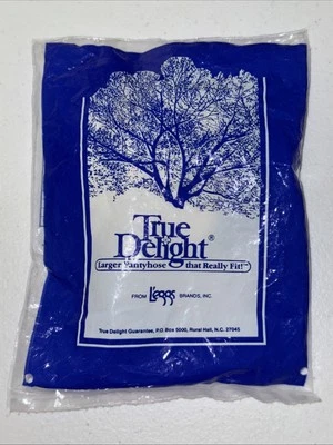 Nuevas pantimedias True Delight By leggs para mujer talla 3x blancas de alabastro vintage Foto 1 de 2