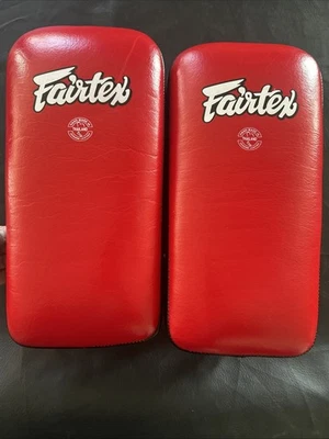 Almohadillas de Muay Thai Fairtex vintage - hechas en Tailandia (era 2001) vintage Foto 1 de 4