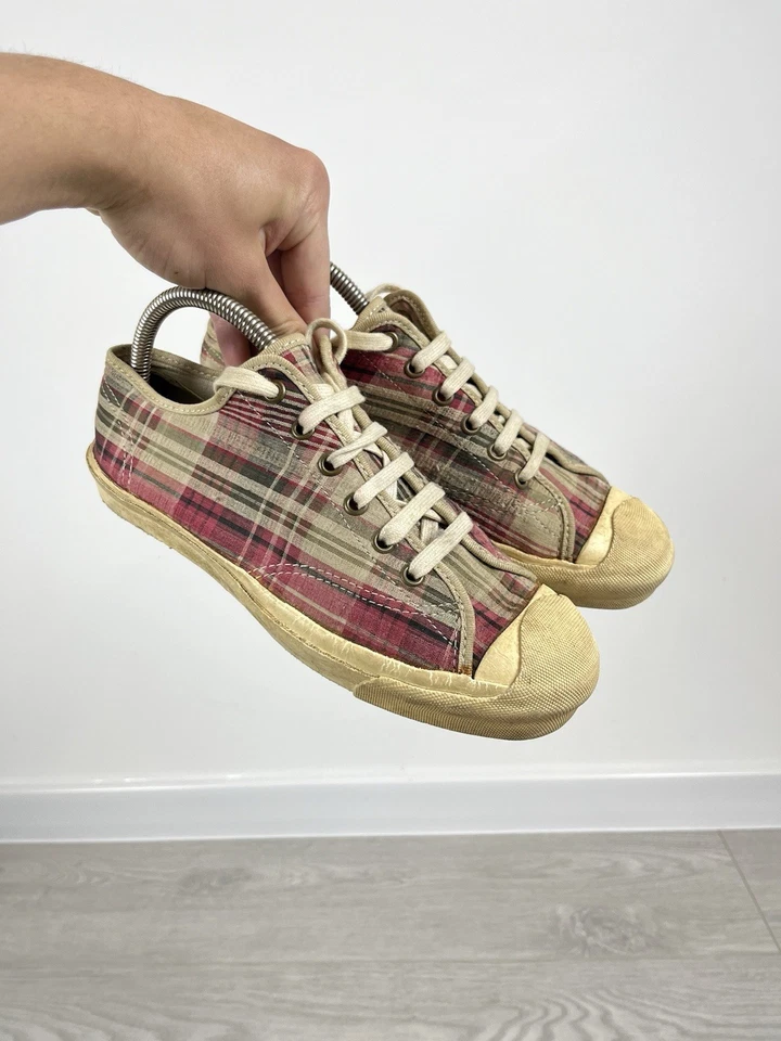 Rare baskets basses Vans vintage années 80 made in USA pointure 8,5 US femme - Photo 1/4
