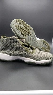 Nike Air Jordan Future BG Juvenil Lona Oliva 656504-305 Talla 6Y Foto 1 de 4
