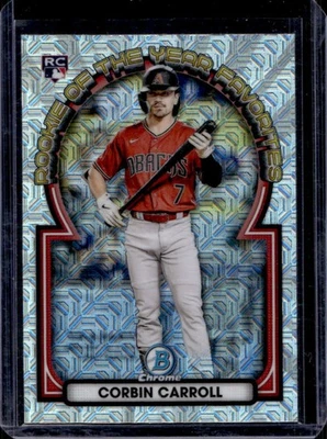 2023 Bowman Mega Box Corbin Carroll Rookie of the Year Favorites RC #ROYF-1 - Image 1 of 2