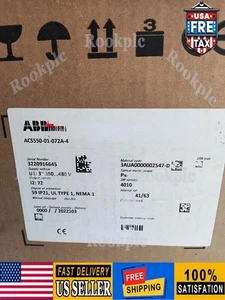 New ABB ACS550-01-045A-4 Inverter ACS55001045A4 No Keypad US Free TAX - Picture 1 of 3