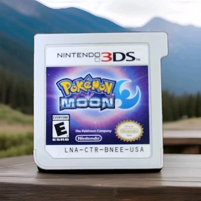 Pokémon Moon (Nintendo 3DS) - Authentic Cartridge Only - Tested & Working - Image 1 of 3