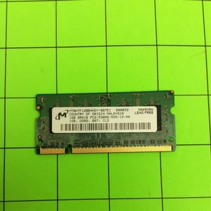 MT8HTF12864HDY-667E1 1GB DDR2-667 (PC2-5300) PC2-5300S Random Access Memory RAM - Picture 1 of 5