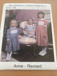 OOP Children’s Corner Anne patrón revisado 5 talla 5-8 sin cortar - Imagen 1 de 3