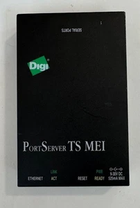 DIGI 50000836-70A 70001807 70001834 SERWER PORTÓW TS4 MEI Z ZASILACZEM SIECIOWYM - Zdjęcie 1 z 6