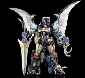 Flame Toys Karakuri Dino Megazord Negro Versión Limitada Figura de acción nueva en stock - Imagen 1 de 6