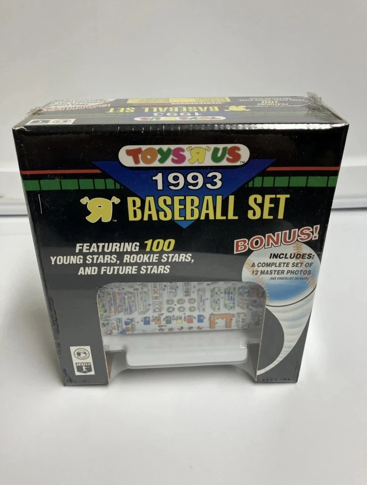 1993 Topps Toys 'R' Us - Baseball Set - 100 Cards & Photos - Mint Sealed Box - Image 1 of 3
