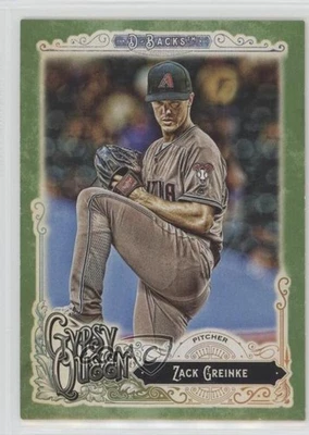 2017 Topps Gypsy Queen Green Zack Greinke #20 - Image 1 of 2