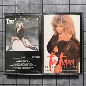Tina Turner - Break Every Rule - Private Dancer LOT (2 Cassette Tape Set, 1984) - Picture 1 of 4