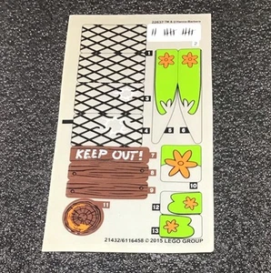 NEW LEGO 75903 Sticker Sheet Haunted Lighthouse Stickers ONLY Parts Pieces - Picture 1 of 2