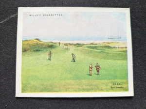 1924 Wills Golfing Card # 5 Deal (EX) - Picture 1 of 3