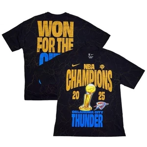Oklahoma City Thunder Nike 2025 NBA Finals Champions Locker Room Ltd Ed Shirt XL - Imagen 1 de 4