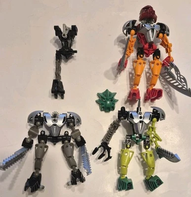 Lego Bionicle Tahu Nuva Lewa Nuva Onua Nuva Toa Onua Mask 8566 8567 8572 8532 - Image 1 of 4