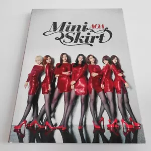 AOA Mini Skirt Type B JAPAN CD + PHOTOBOOKLET - Picture 1 of 10