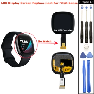 Reemplazo de vidrio con pantalla LCD para reloj Fitbit Sense sin NFC - Imagen 1 de 5