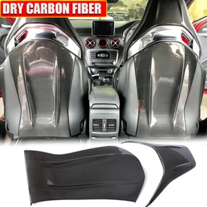 Carbon Sitzabdeckung Abdeckung Sitze Passt für Benz W176 W117 A35 A45 CLA45AMG - Bild 1 von 14