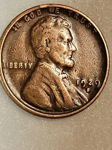 1929-S/S Lincoln Wheat Cent Bn RPM - Picture 1 of 2