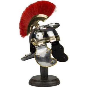 Mini casco romano medieval para exhibición miniatura decoración del hogar y regalos decorativos - Imagen 1 de 6