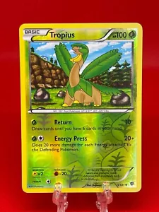 Juego de cartas coleccionables Pokémon Tropius 5/101 holograma inverso poco común blanco y negro explosión de plasma inglés 2013 casi nuevo - Imagen 1 de 2