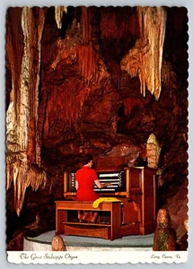 Postkarte Virginia Luray Höhlen Große Stalakpfeifenorgel 22C - Bild 1 von 2