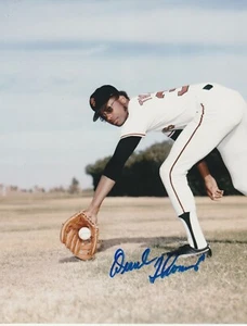 DERREL THOMAS SAN FRANCISCO GIANTS ACTION SIGNED 8x10 - Picture 1 of 1