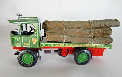 NOS MATCHBOX 1918 ATKINSON LOGGER, No YAS06M COLLECTIBLES DIECAST COA & BOX. - Image 1 of 4