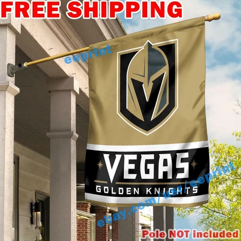 Vegas Golden Knights House Vertical Flag Banner 28x40 2021 Outdoor Home Decor Cover