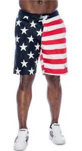 US Polo Assn American Flag Print Swim Trunks Shorts MEN'S SIZE XXL ZP-3969 - Picture 1 of 3