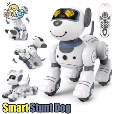 Cane Robot Radiocomandato Cagnolino Interattivo Giocattolo con Comandi Vocali - Immagine 1 di 4