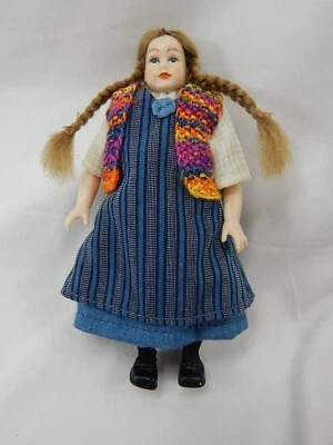 Casa de muñecas Heidi Ott miniatura escala 1:12 niña adolescente muñeca 4,5" #XC509 Foto 1 de 4