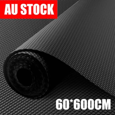 Toolbox Liner Non Slip Tool Box Drawer Mat Washable Rubber 60*600cm Black - image 1 of 4