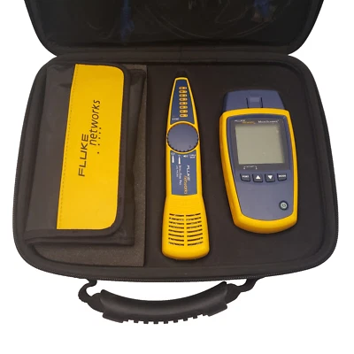 FLUKE MS2-KIT  NETWORKS Cable Continuity Tester - MicroScanner2 Professional Kit - Image 1 of 4