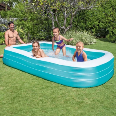 INTEX Swim Center 305x183cm Family Swimming Pool Planschbecken Kinderpool - Bild 1 von 2