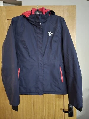 Chaqueta de invierno ajustada Dublin para mujer talla 16 azul marino y rosa Foto 1 de 4