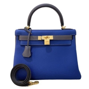 HERMES Kelly 28 Internal sewing Personal order X刻 Handbag Japan ookura - Picture 1 of 24