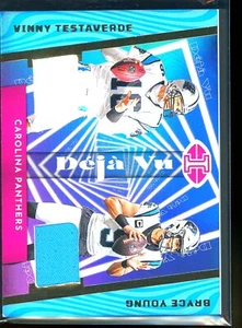 Panini Illusions 2023 #DV-BY Bryce Young / Vinny Testaverde Deja Vu - Imagen 1 de 2