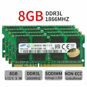 Samsung 32GB 16GB 8GB 4GB DDR3 DDR3L 1866MHz 1600MHz 1333MHz Laptop Memory LOT - Picture 1 of 17