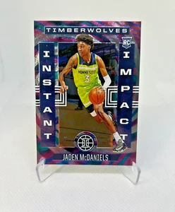Jaden McDaniels RC - 2020-21 Panini Illusions Instant Impact Insert #1 - Picture 1 of 2