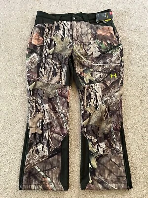 NEW Men's Under Armour Storm1 Stealth Mossy Oak Country Camo Pants 38/30 - Image 1 of 4