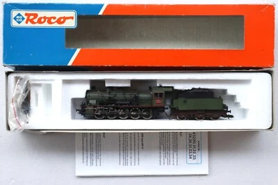 Locomotive à vapeur 050 B 70 PLM SNCF Roco 43231 échelle HO - Photo 1/4