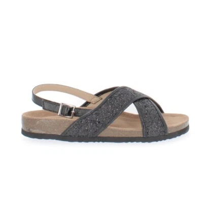 Superga Sandalo Soft Footbed 2 Fasce Incrociate Metalic + Glitter Art. S11S862 - Immagine 1 di 4