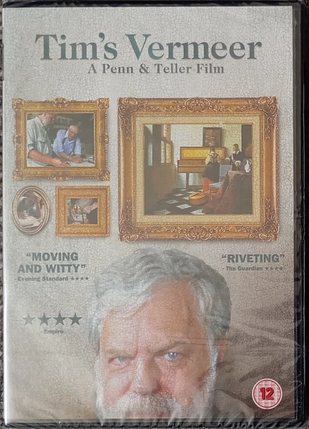 TIM'S VERMEER (2013) (Rare UK DVD, New & Sealed, Penn & Teller,  Tim Jenison) - Image 1 of 1